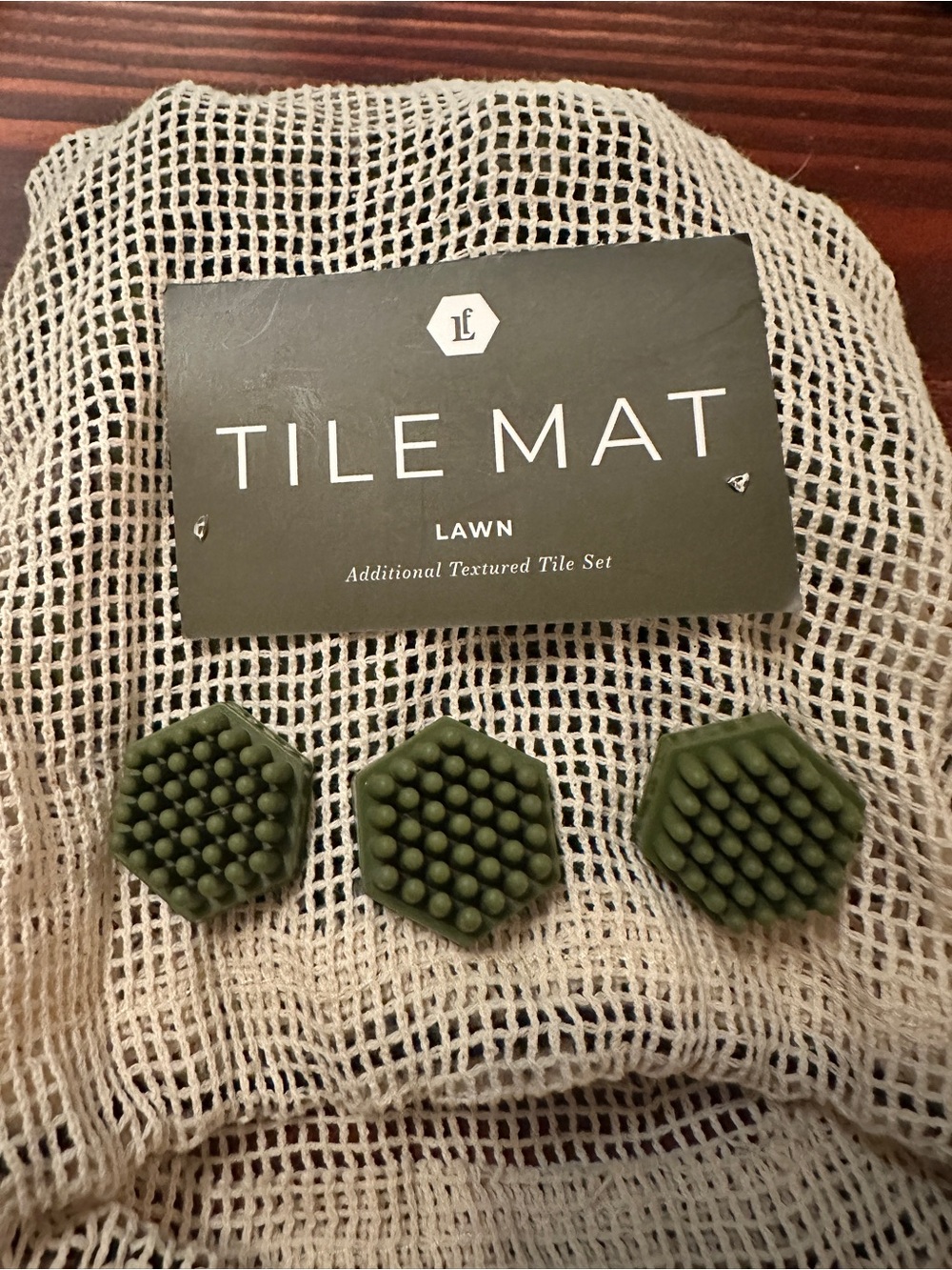 Letterfolk Destash - Discontinued Original Tile Mat Tile Set - Textured Lawn